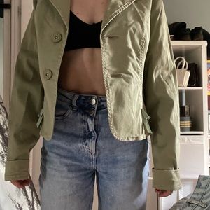 adorable green jacket